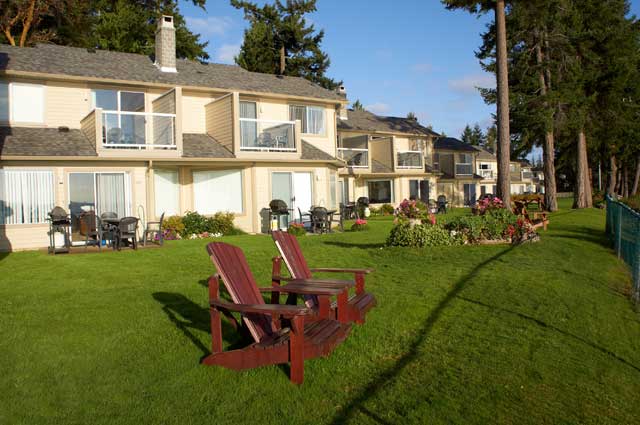 Ocean View Accommodations - Ridge Level - Madrona Resort Parksville BC Ocean View Accommodations - Ridge Level - Madrona Resort Parksville BC